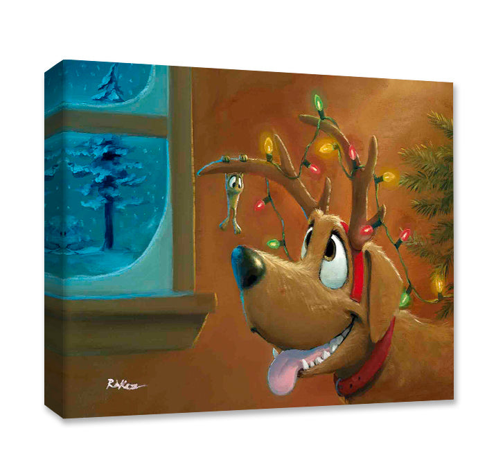 Antlered - Gallery Wrapped Canvas
