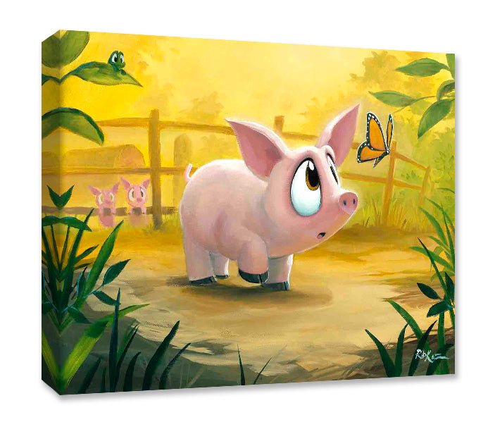 Beyond the Fence - Gallery Wrapped Canvas