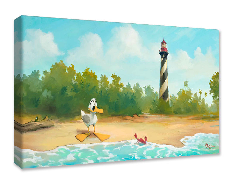 Don't Be Crabby - Gallery Wrapped Canvas
