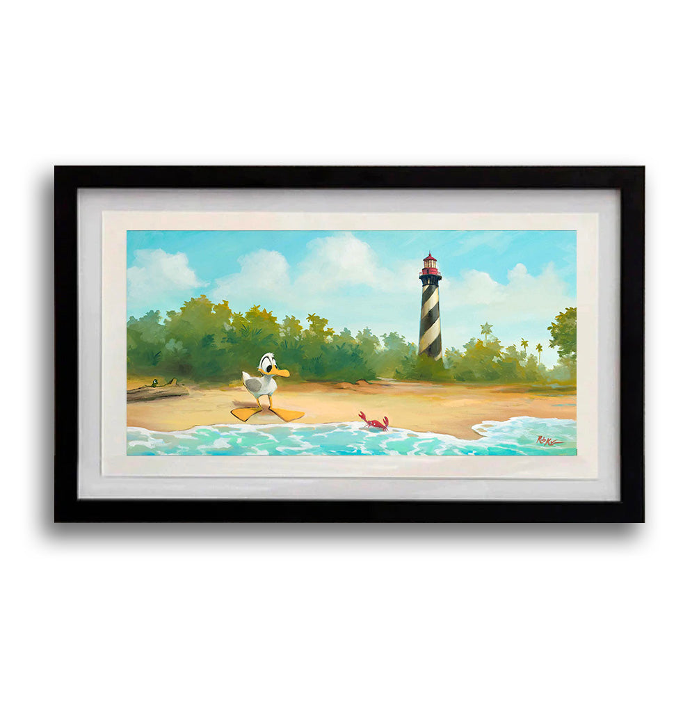 Don't Be Crabby - Framed Open Edition Print
