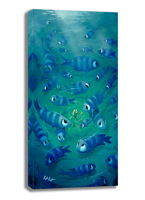 Feeling Blue - Gallery Wrapped Canvas