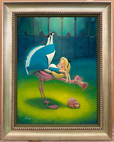 Crooked Croquet - Original Oil Painting - 24x18