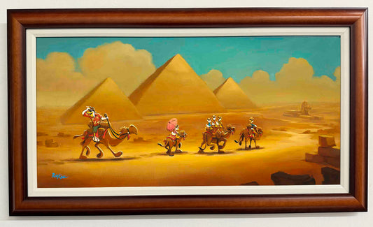 Wonder Of The World - Original Oil Painting - 15x30