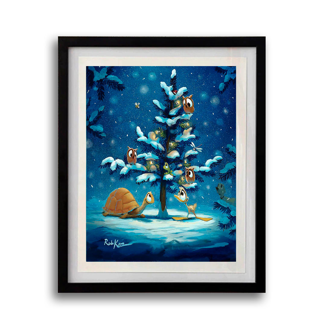 Festive Friends - Framed Open Edition Print