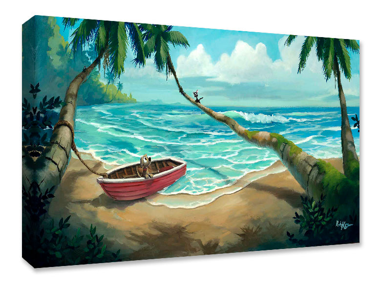 Guarding the Boat - Gallery Wrapped Canvas