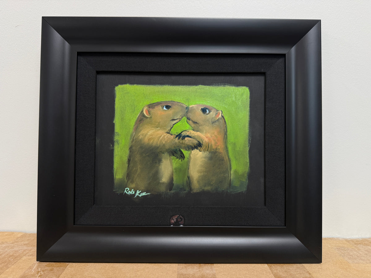 Study en Noir: Marmot by Rob Kaz