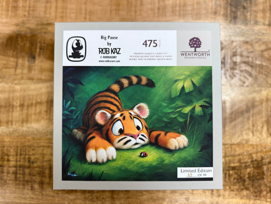Limited Edition Wentworth Wooden Puzzle by Rob Kaz - Big Pause