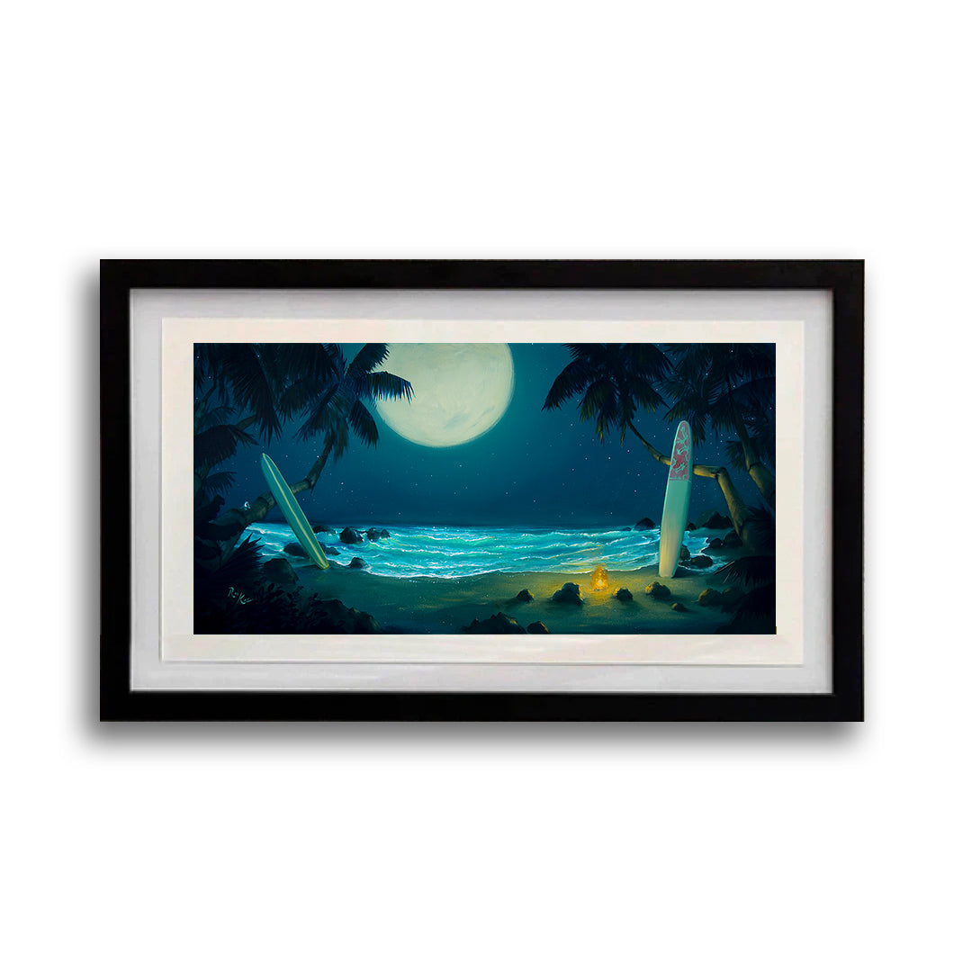 Moonlight Tide - Framed Open Edition Print