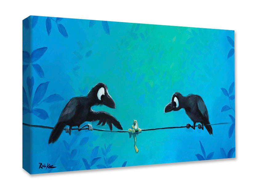 On the Line - Gallery Wrapped Canvas