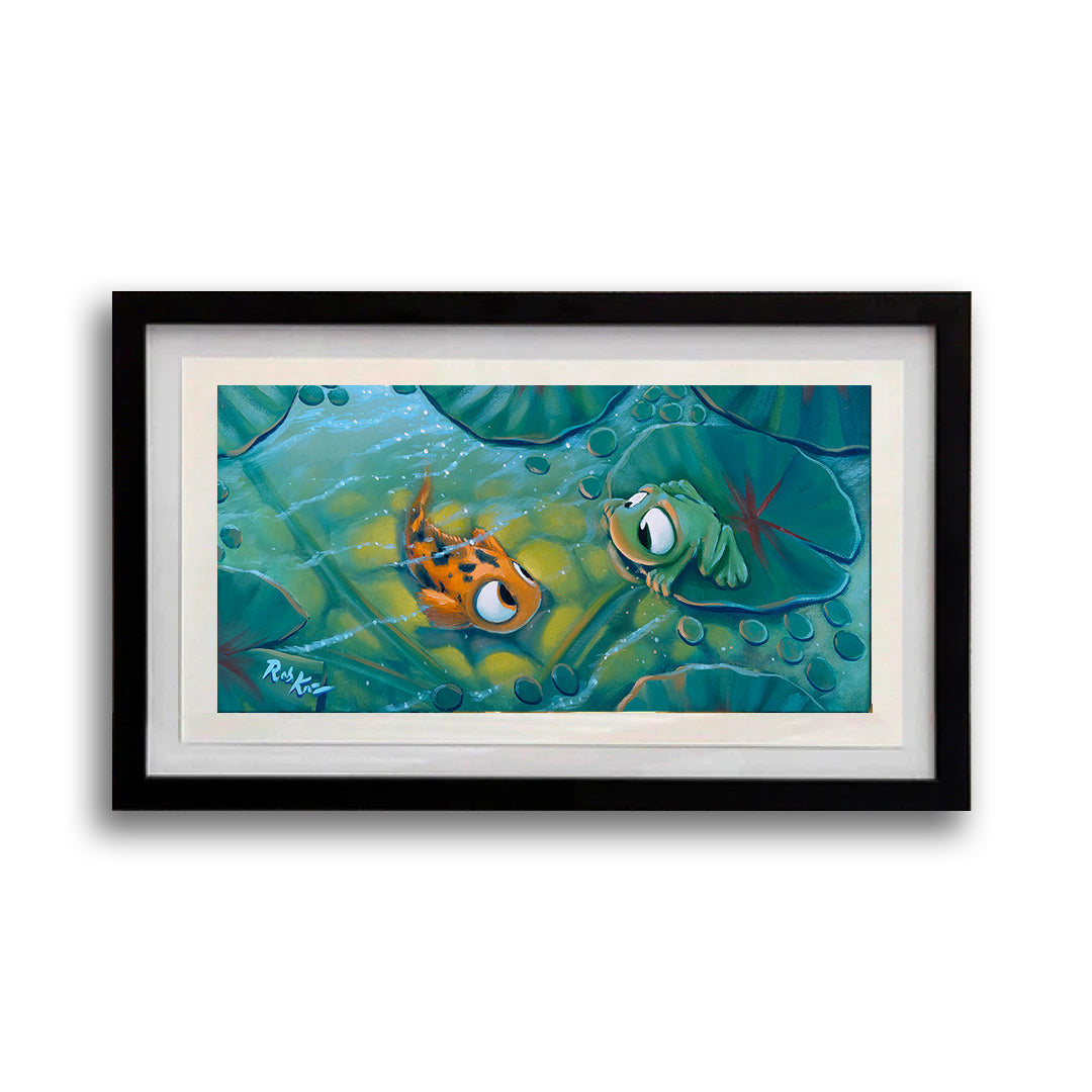 On the Pond- Framed Open Edition Print