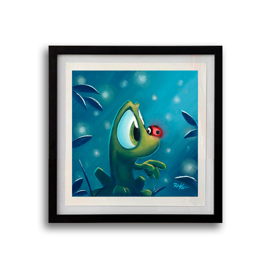 Red Nose - Framed Open Edition Print