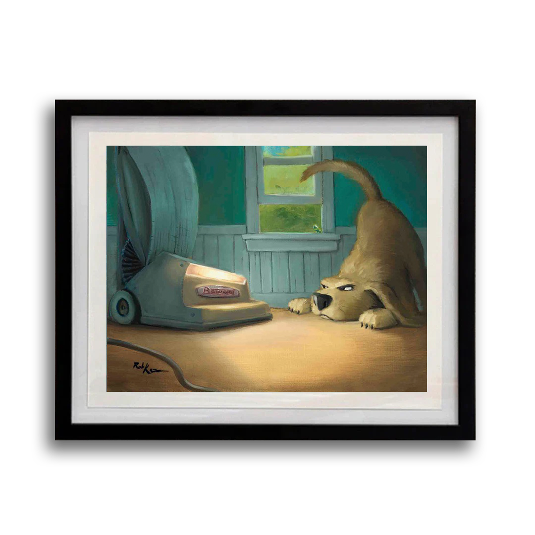 Facing Off - Framed Open Edition Print