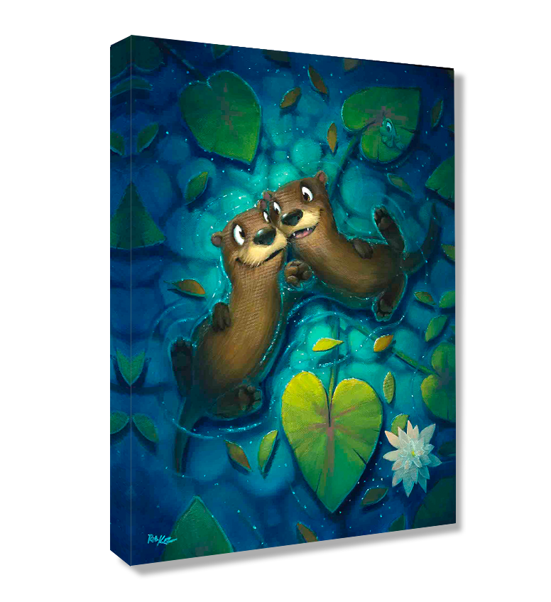 Significant Otter - Gallery Wrapped Canvas – Rob Kaz Art
