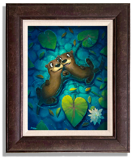 Significant Otter - Framed, Limited Edition Giclee – Rob Kaz Art