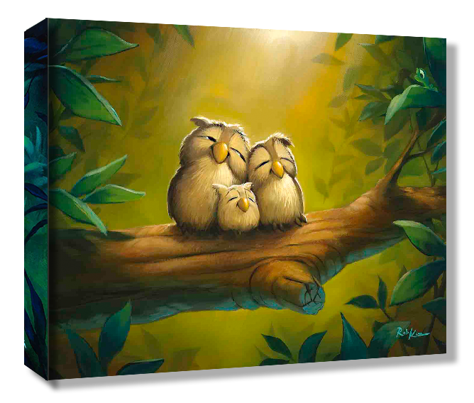 Tweethearts - Gallery Wrapped Canvas