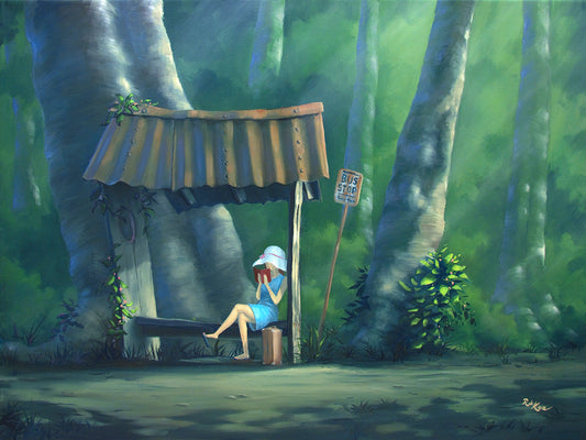 8:15 - Original - Framed - The Traveling Girl