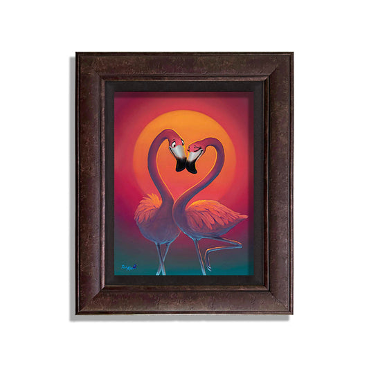 Shape of Love - Framed, Limited Edition Giclee
