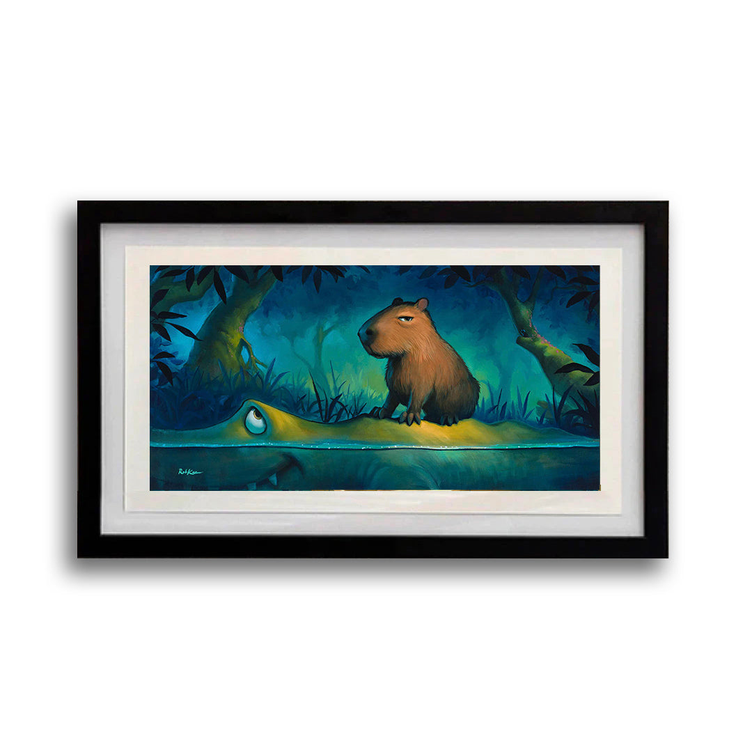 Side Eye- Framed Open Edition Print