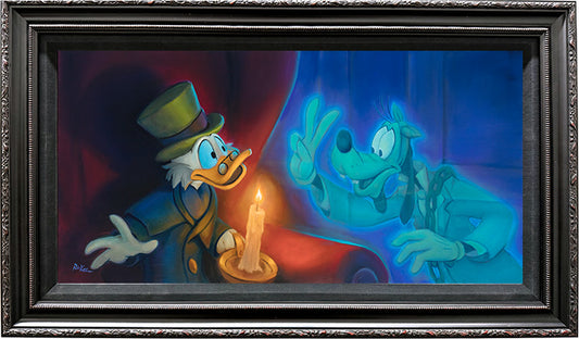 Three Ghosts - Original Oil Painting - 15x30