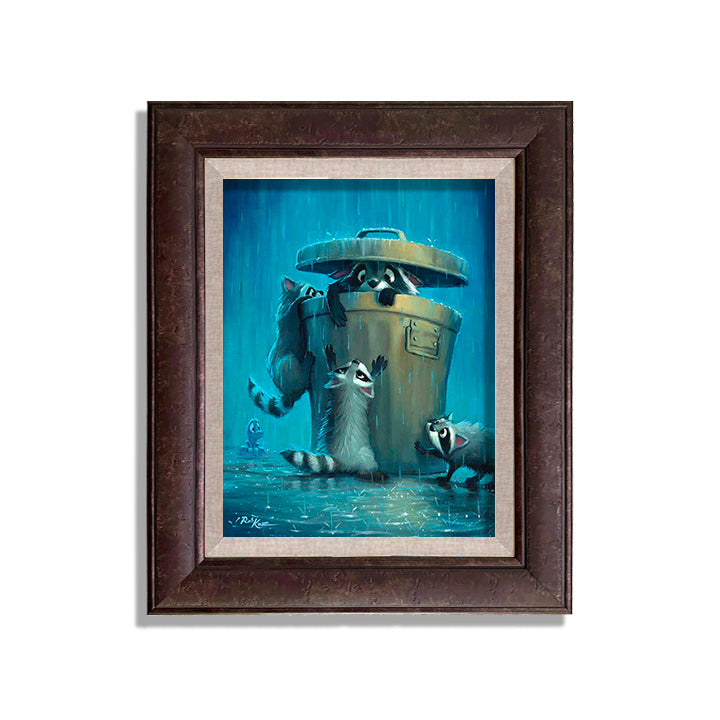 Trash Pandas - Framed, Limited Edition Giclee