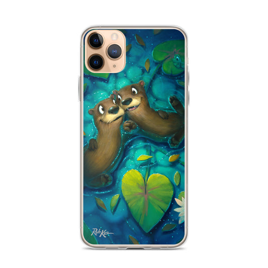 iPhone case featuring Significant Otter by Rob Kaz