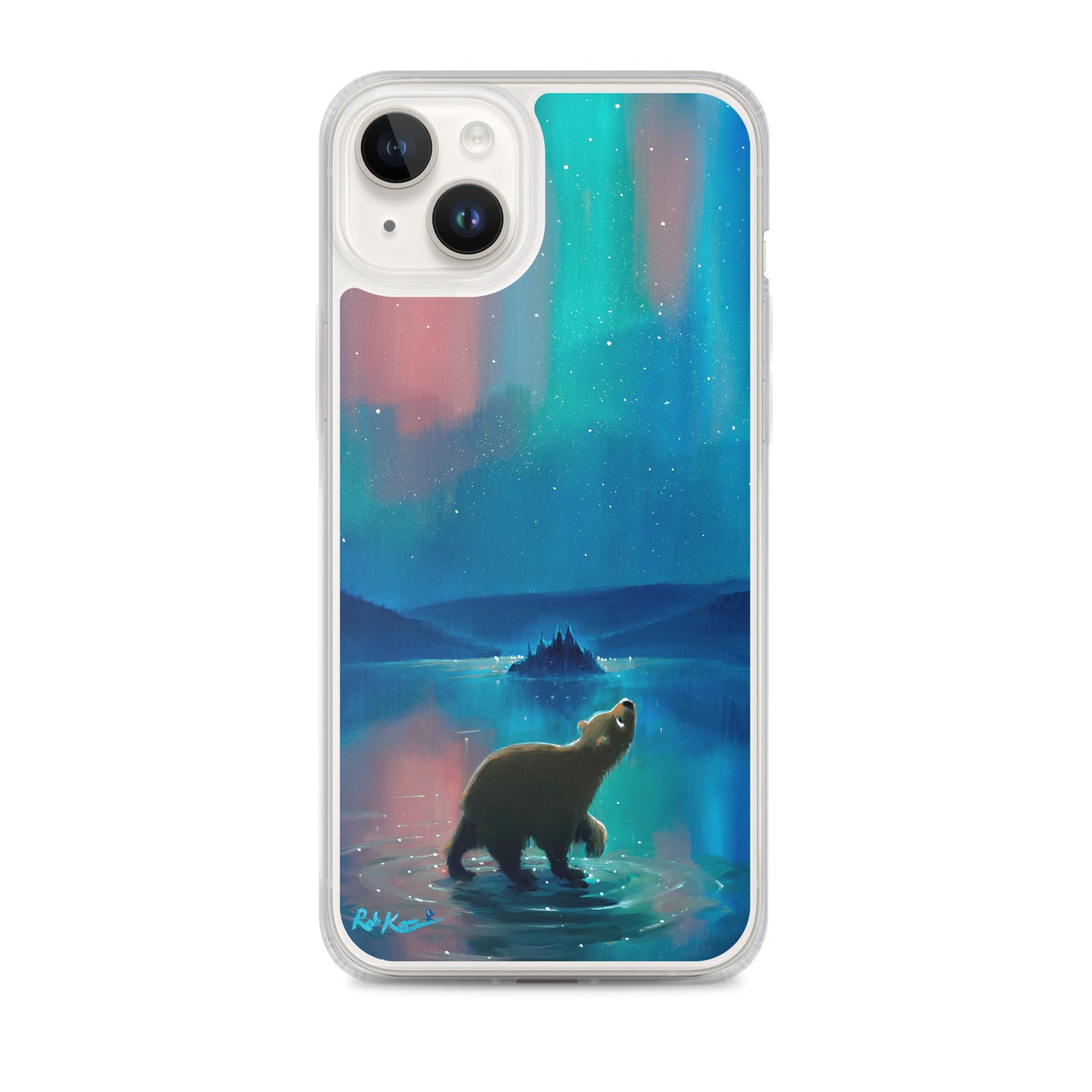 iPhone Case featuring Aurora Bearealis by Rob Kaz