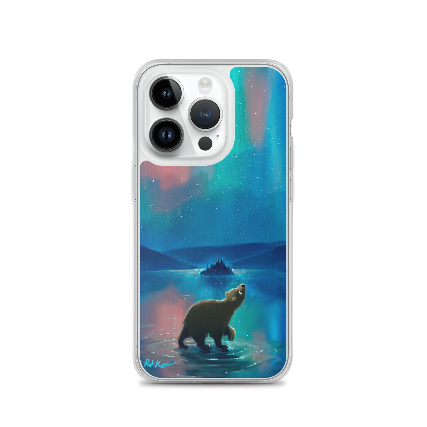 iPhone Case featuring Aurora Bearealis by Rob Kaz