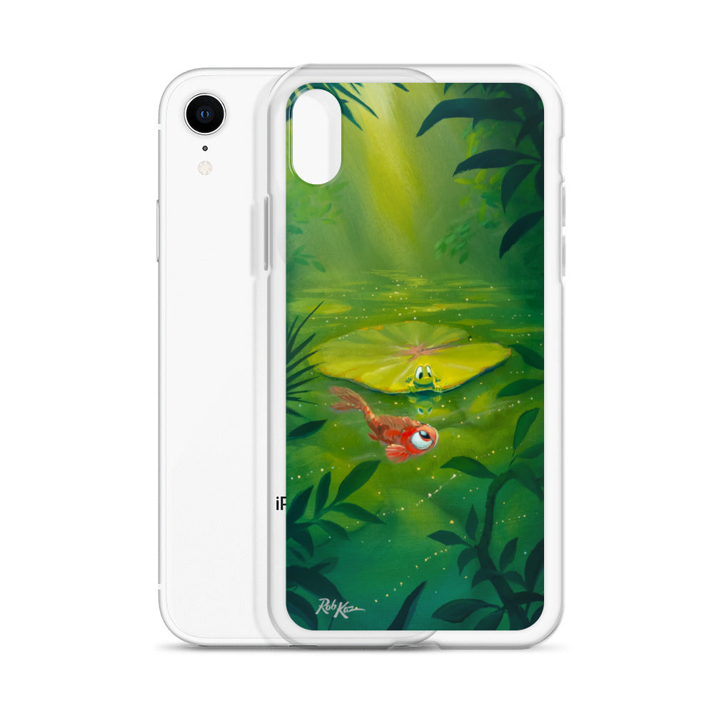 iPhone case featuring Red Koi by Rob Kaz