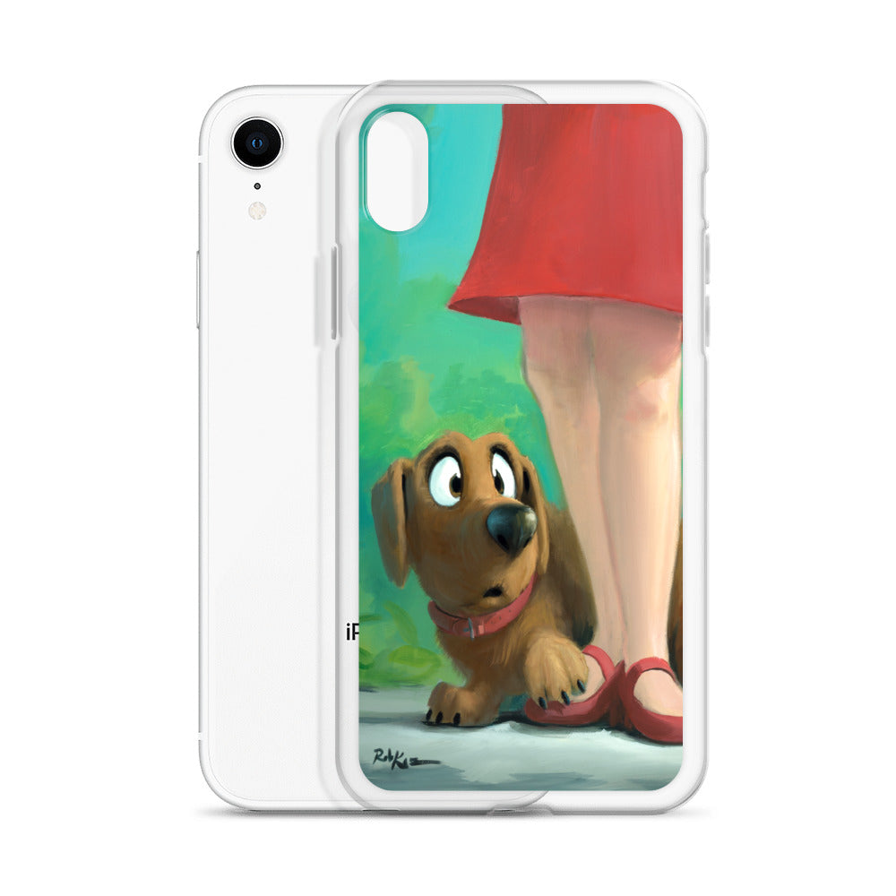 iPhone case featuring Brave Little Boy by Rob Kaz