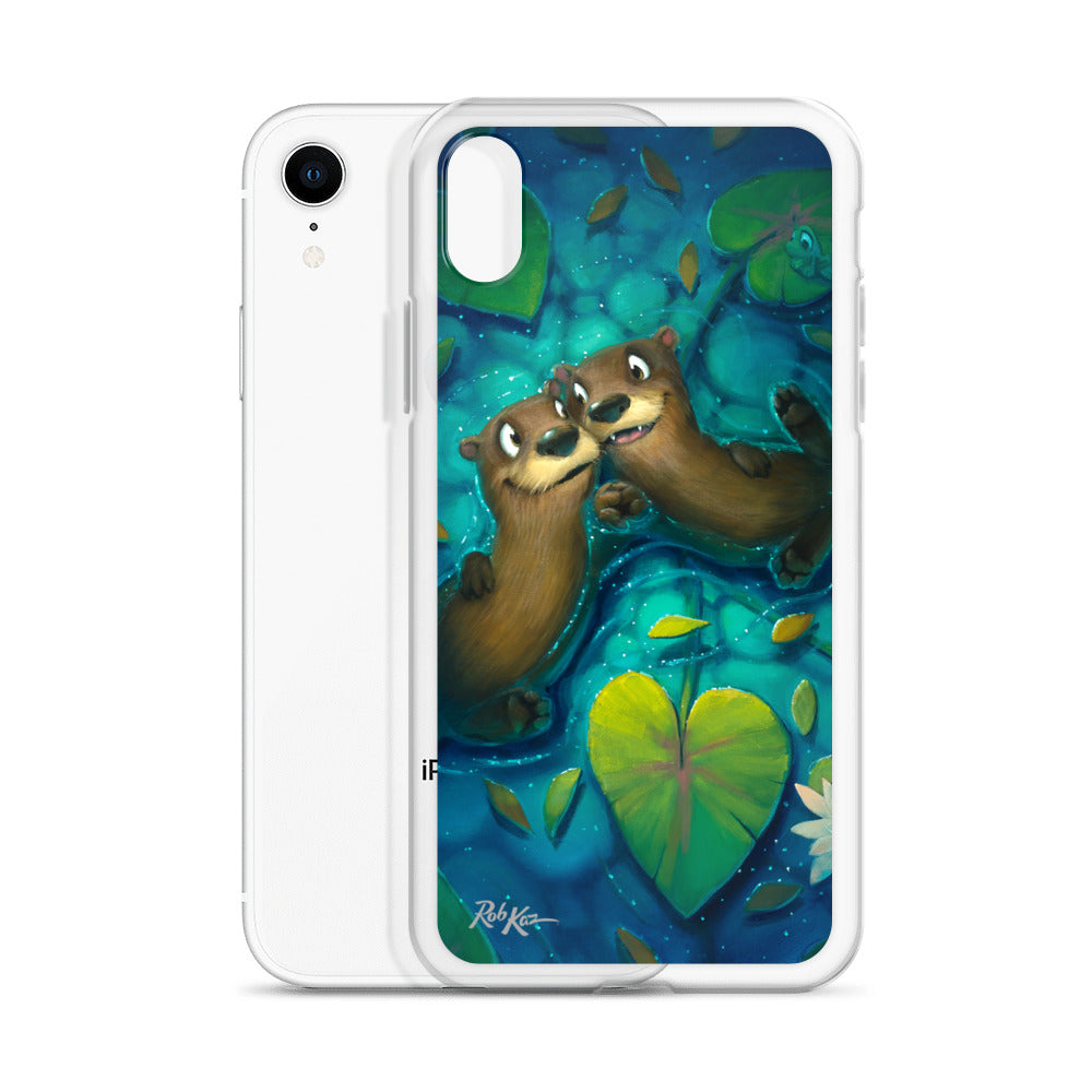 iPhone case featuring Significant Otter by Rob Kaz