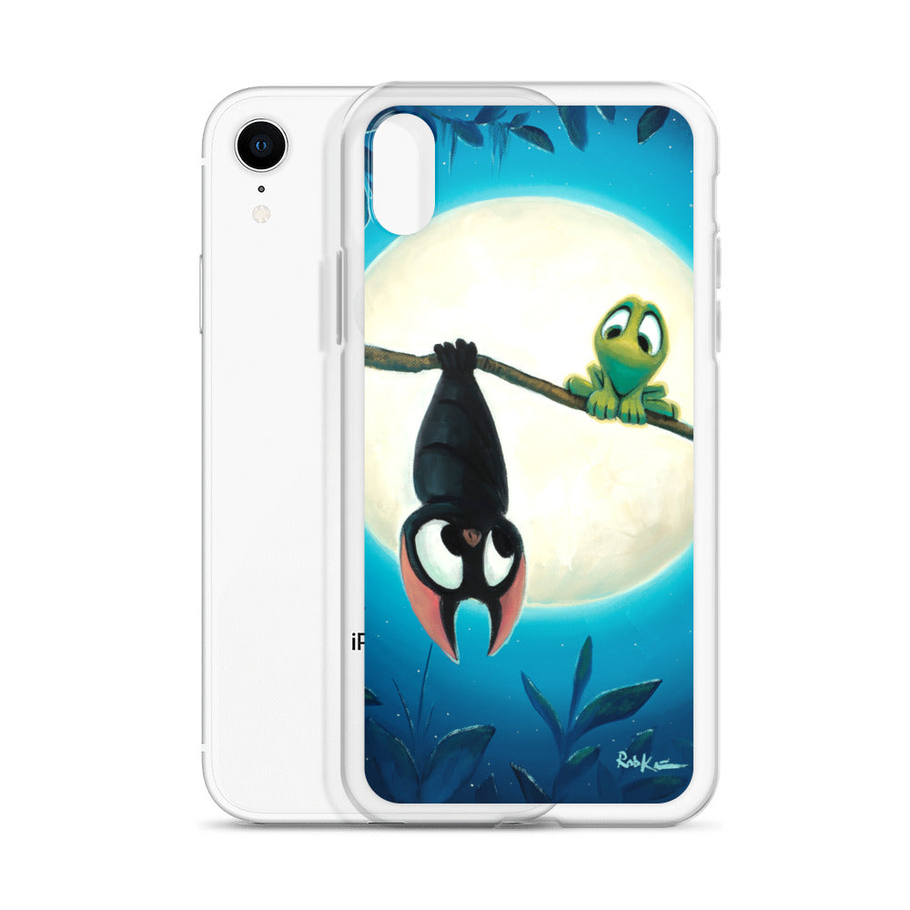 iPhone case featuring Hanging Out by Rob Kaz