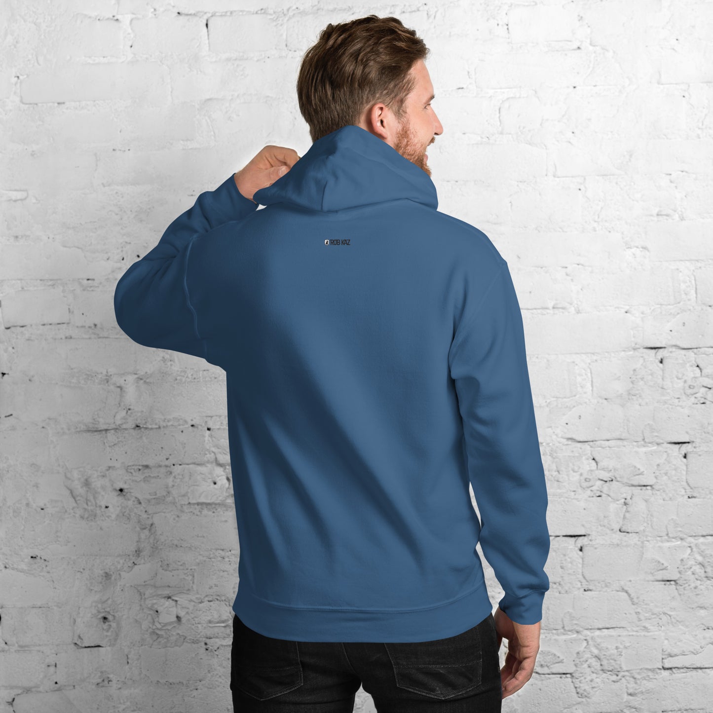 Chillaxed hoodie by Rob Kaz, unisex