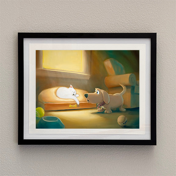 Cat Burglar - Framed Open Edition Print