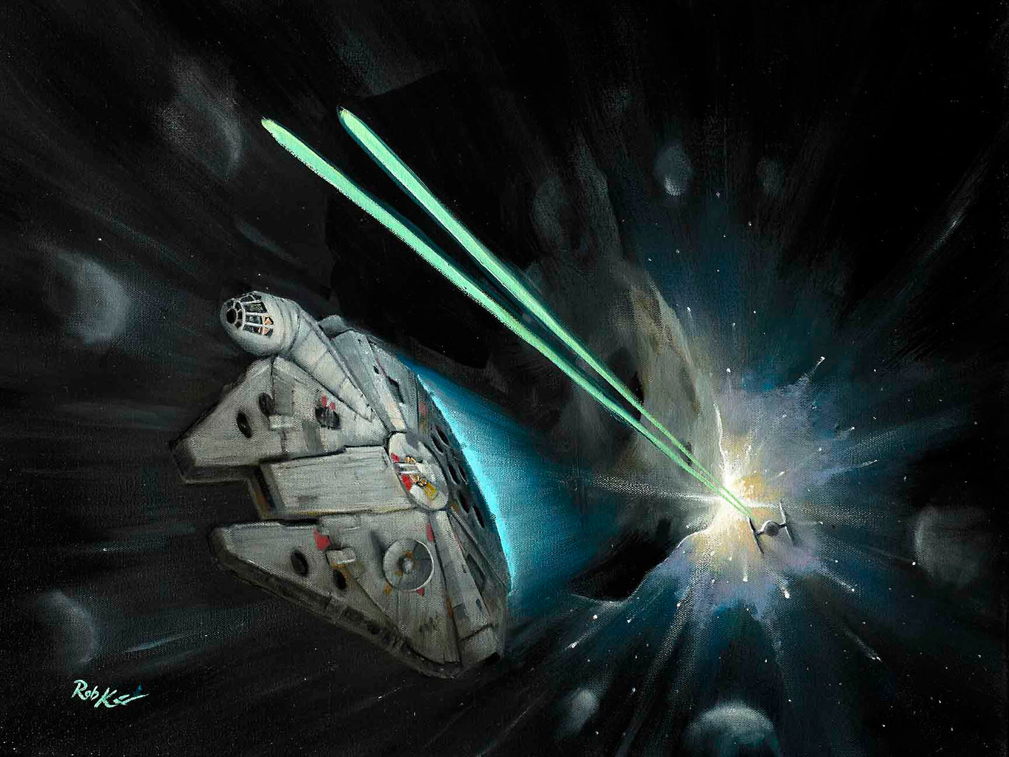 Asteroid Run, Printer's Proof