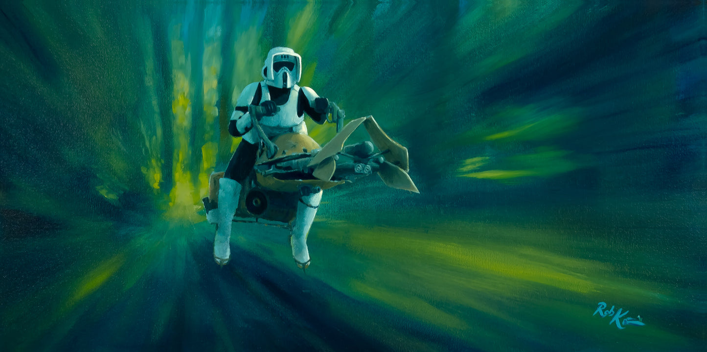 Speeder Chase, Printer's Proof