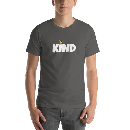 Bee Kind featuring Busy the bee, t-shirt by Rob Kaz