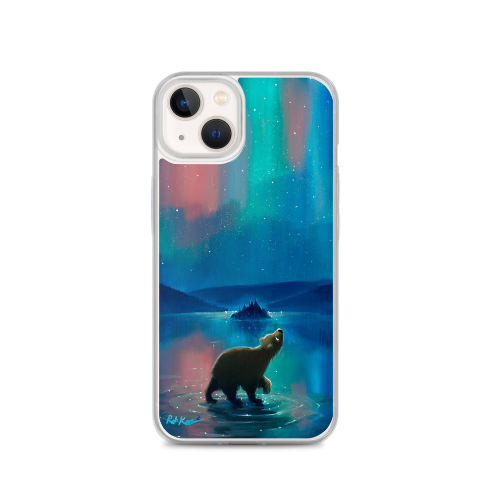 iPhone Case featuring Aurora Bearealis by Rob Kaz