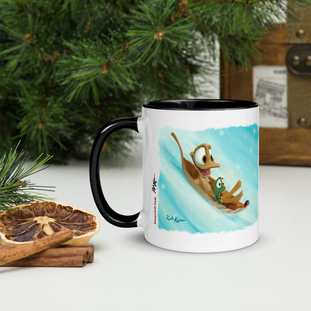 Recipes & Art Mugs: Downhill Fast, Gingerbread Cookies