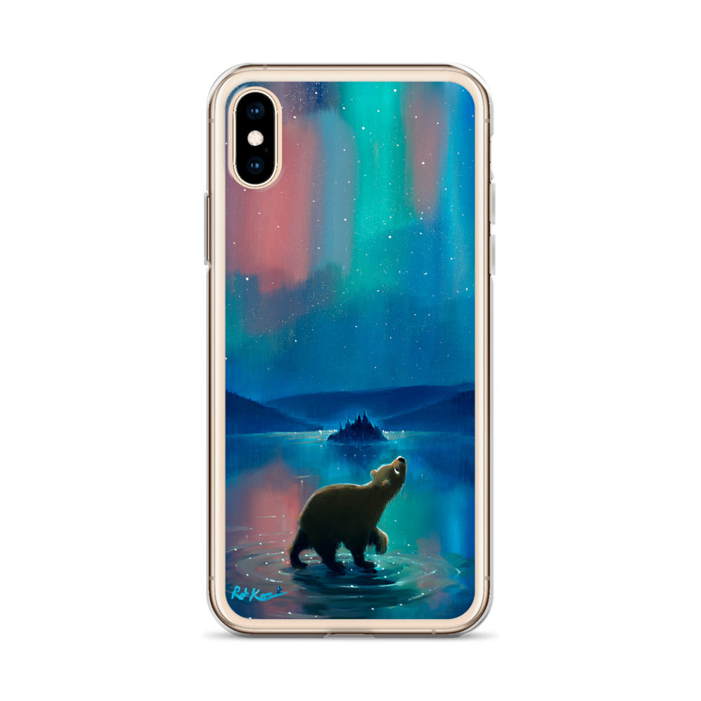 iPhone Case featuring Aurora Bearealis by Rob Kaz