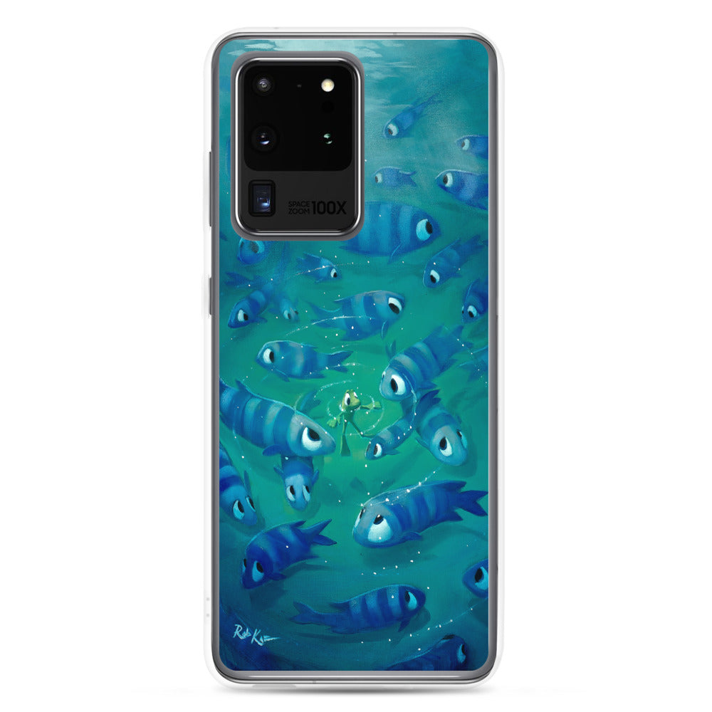 Samsung Case featuring Feeling Blue by Rob Kaz