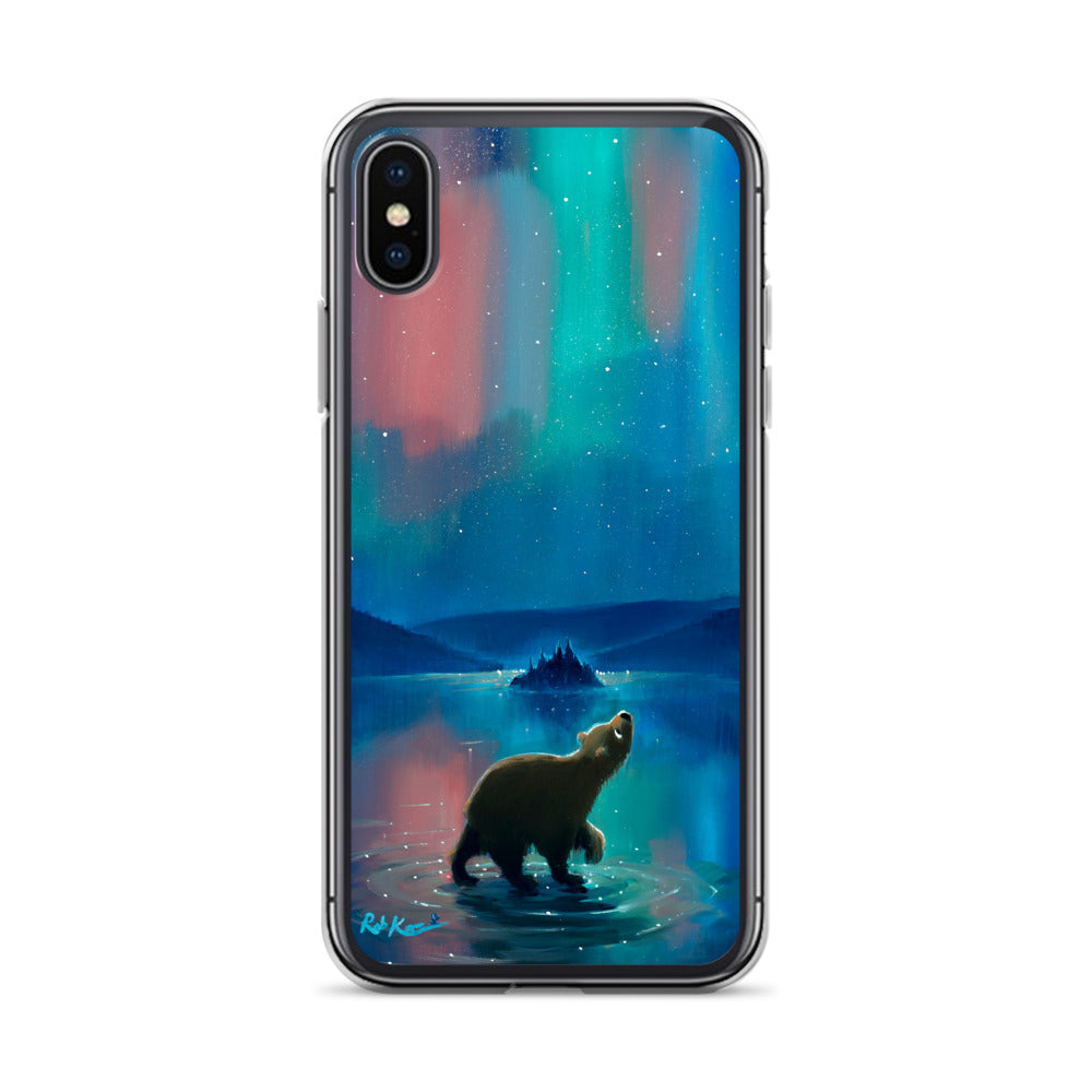 iPhone Case featuring Aurora Bearealis by Rob Kaz