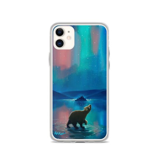 iPhone Case featuring Aurora Bearealis by Rob Kaz
