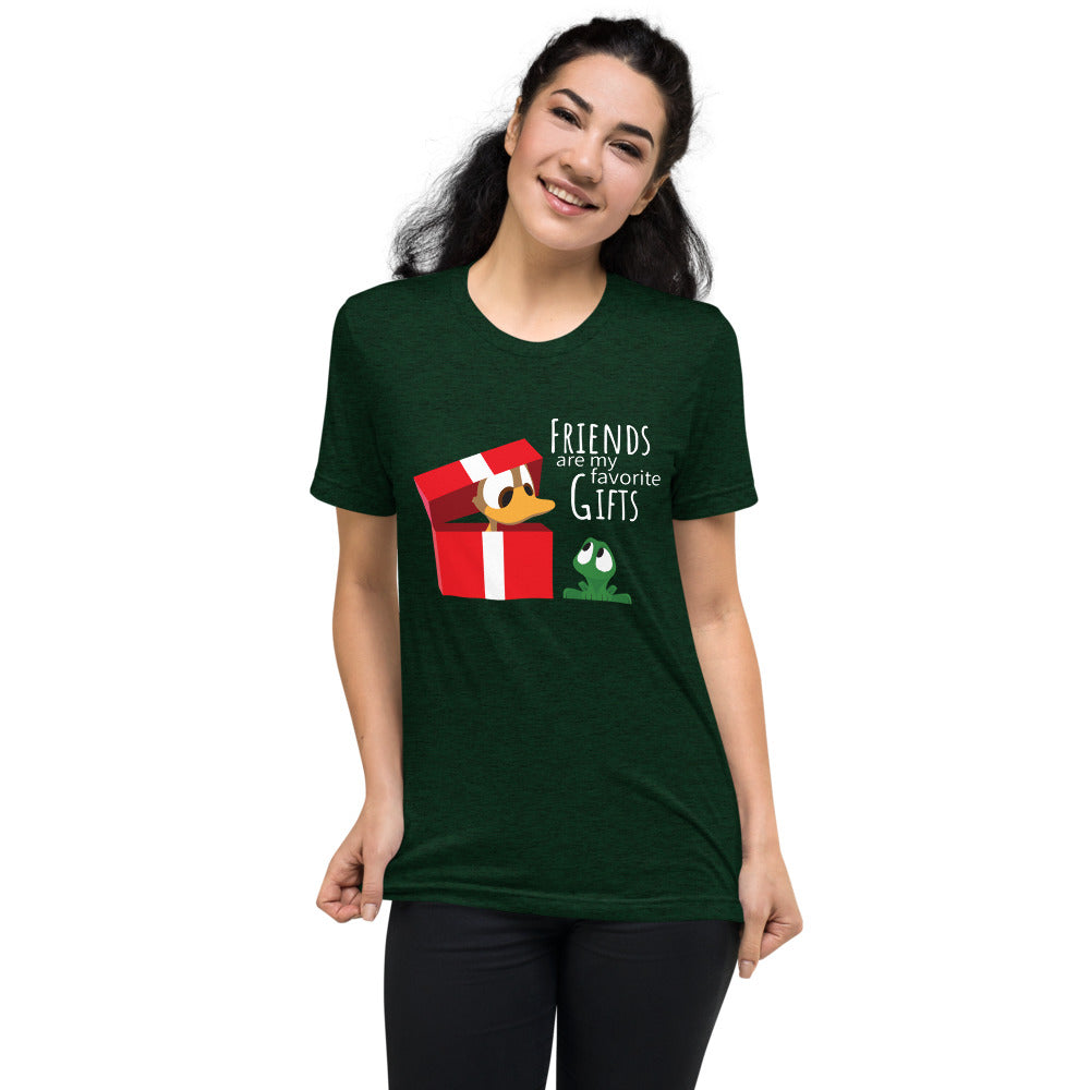 Friends are my favorite Gifts - t-shirt with Beau and Ollie