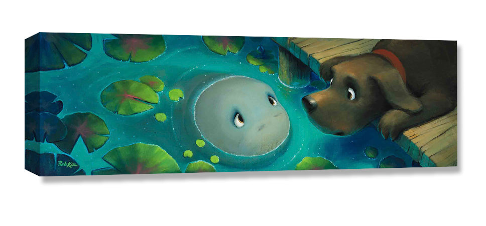 A Good Sniff - Gallery Wrapped Canvas