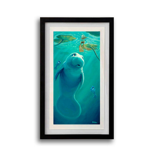 About to Nibble - Framed Open Edition Print
