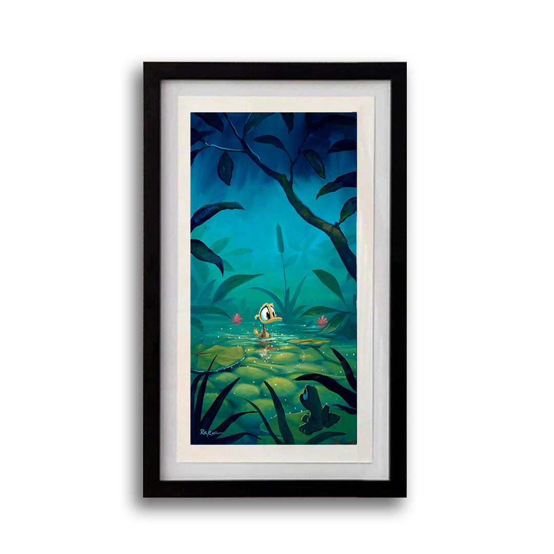 Along Came a Duck - Framed Open Edition Print