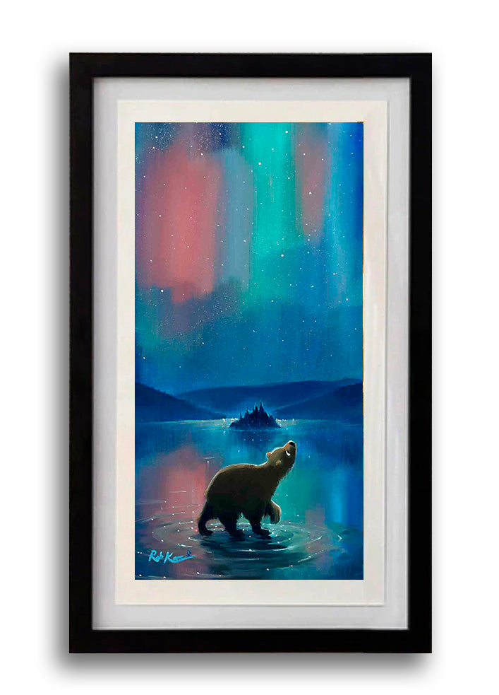 Aurora Bearealis - Framed Open Edition Print
