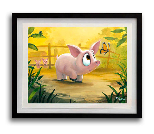 Beyond the Fence - Framed Open Edition Print