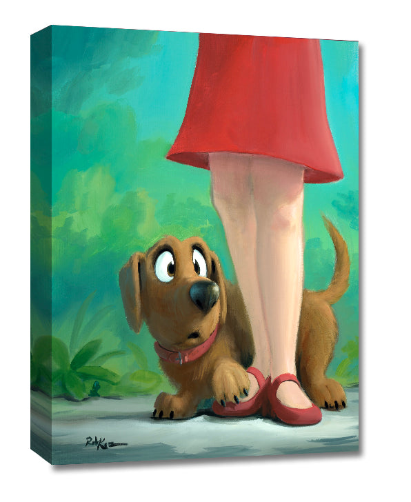 Brave Little Boy - Gallery Wrapped Canvas