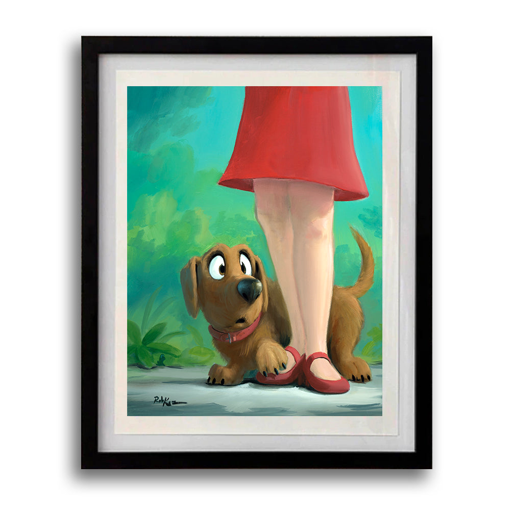 Brave Little Boy - Framed Open Edition Print